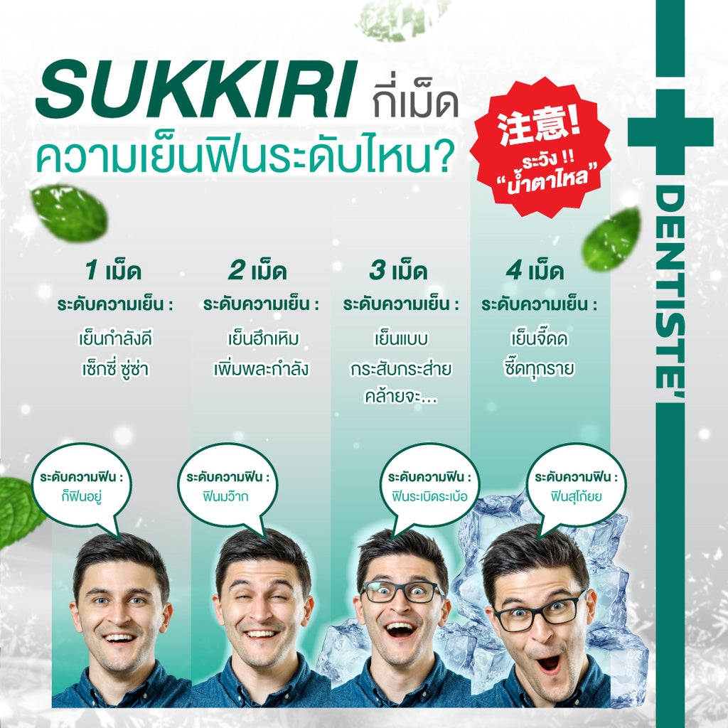 (Deal Duo) Dentiste' Extra Fresh 15 ml. & Dentiste' Sukkiri Love Mint 20 tab