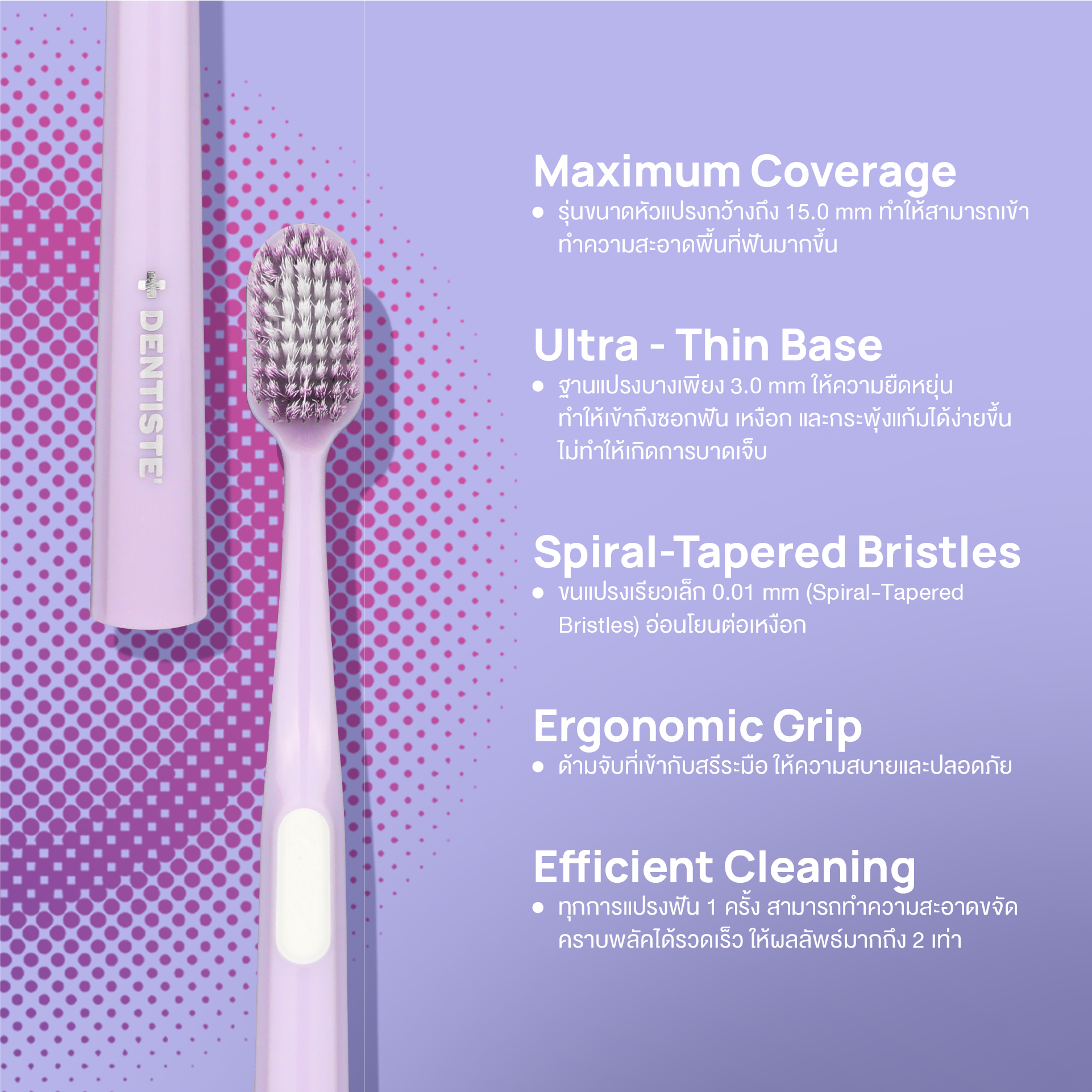Advance & Premium Toothbrush With Blister Card