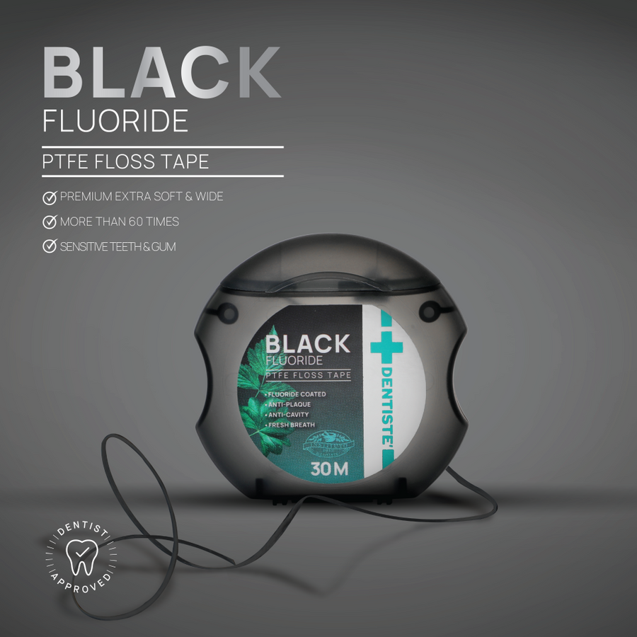 Dental Black Fluoride Floss - Image 2