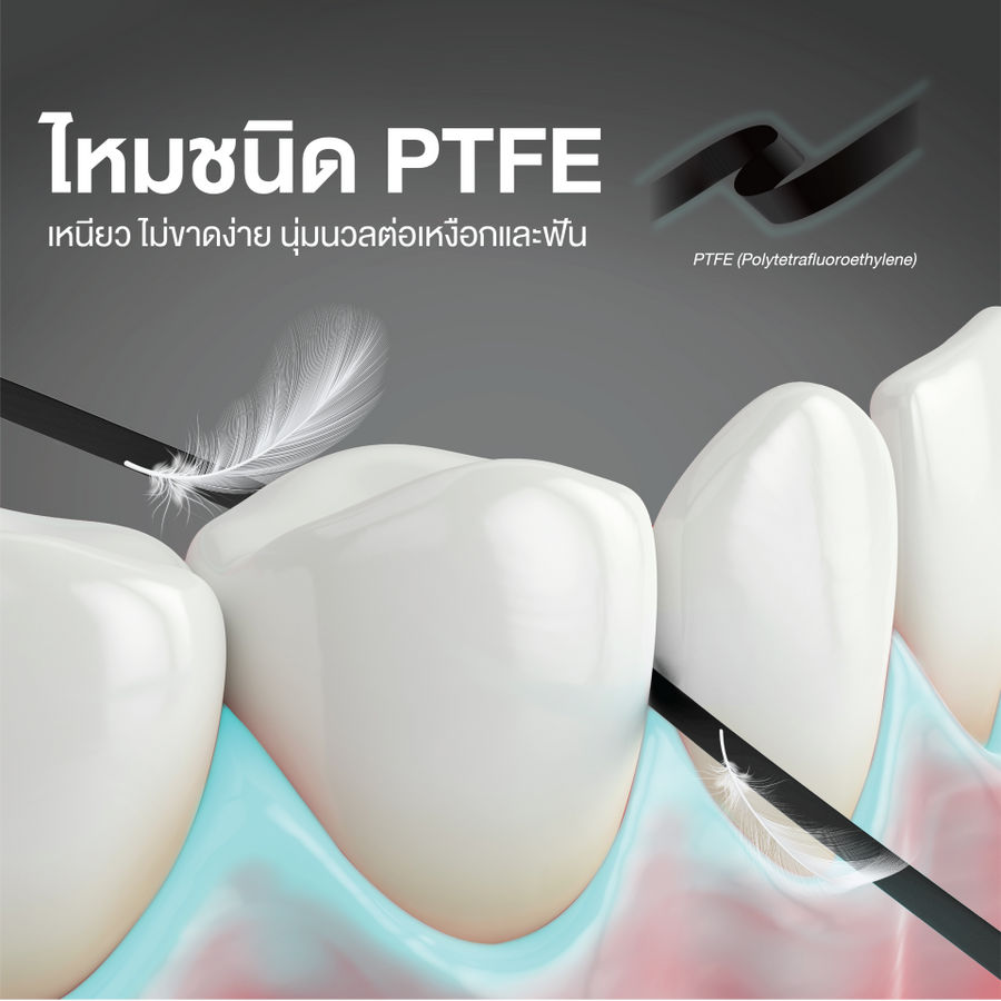 Dental Black Fluoride Floss - Image 5