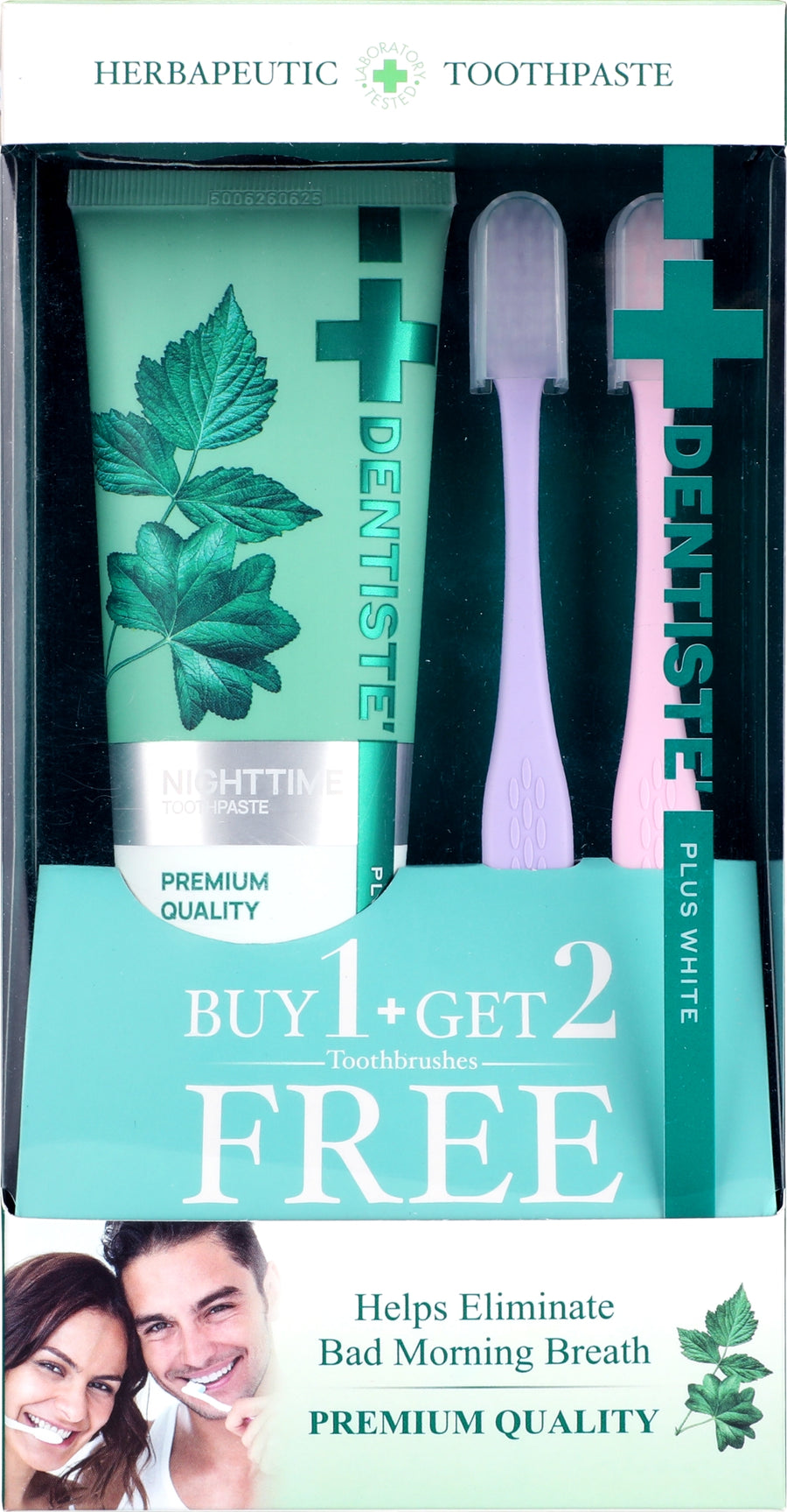 Original Toothpaste 160 g Free Ergonomic Toothbrush