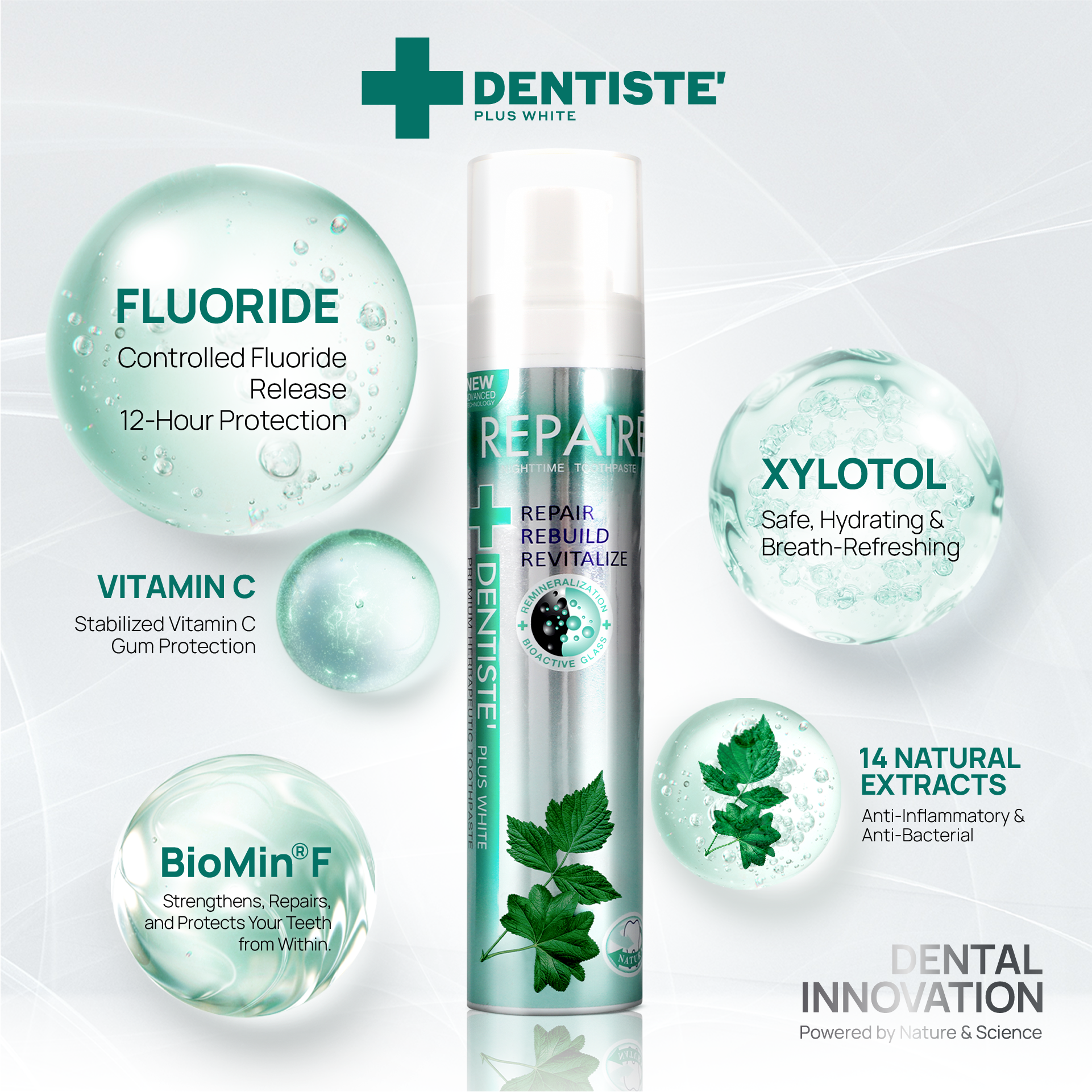 Repaire-ReX 3 Toothpaste Free Magic Brush