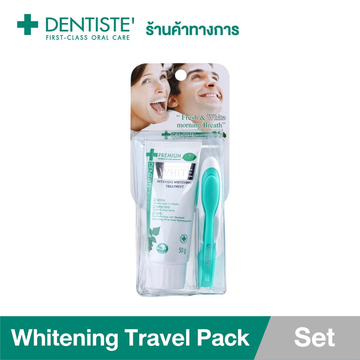 Dentiste Travel Pack Whitening (Foldable) -Premium White