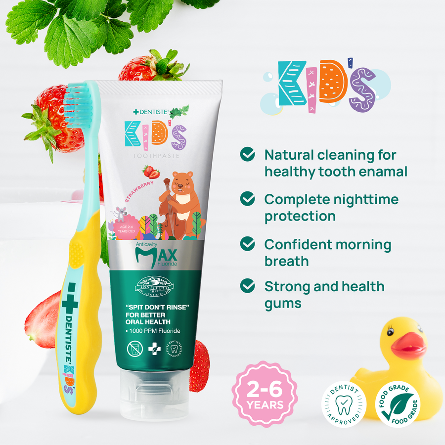 Max Kids Toothpaste Strawberry Flavor - Image 2