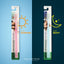 Blister Pack Good Morning & Good Night Pastel Glitter Toothbrush Set