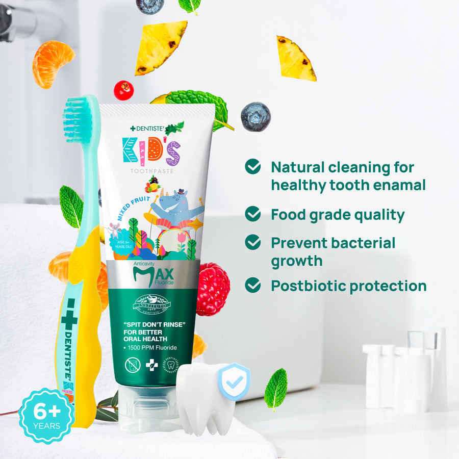 Max Kids Toothpaste Mixed Fruit Flavor - Image 2