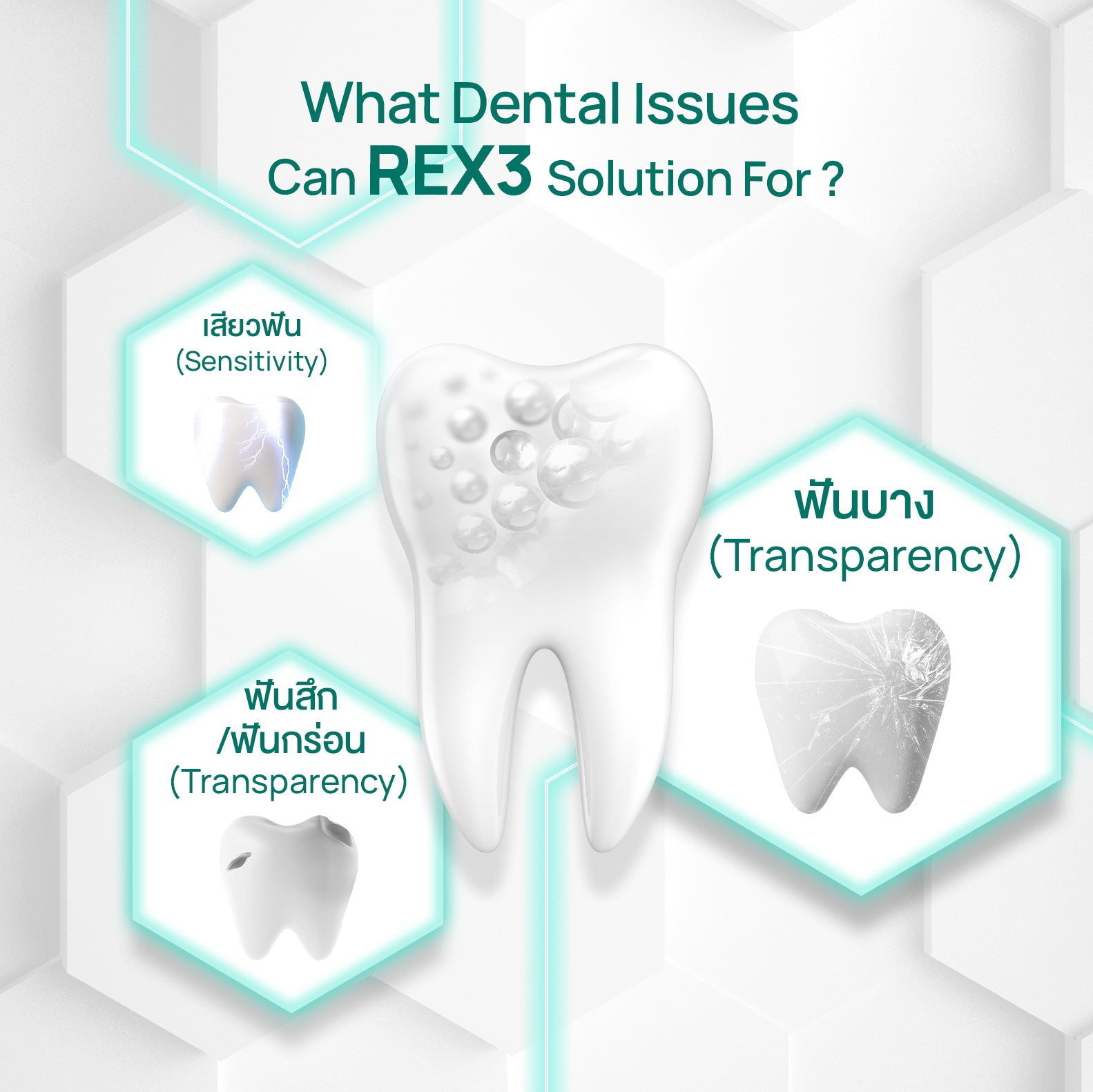 [2 Free 4] Dentiste' Remin Fluoride 15 g. & Repaire X3 70 g. Free! Toothbrush x3 & Magic Brush x1