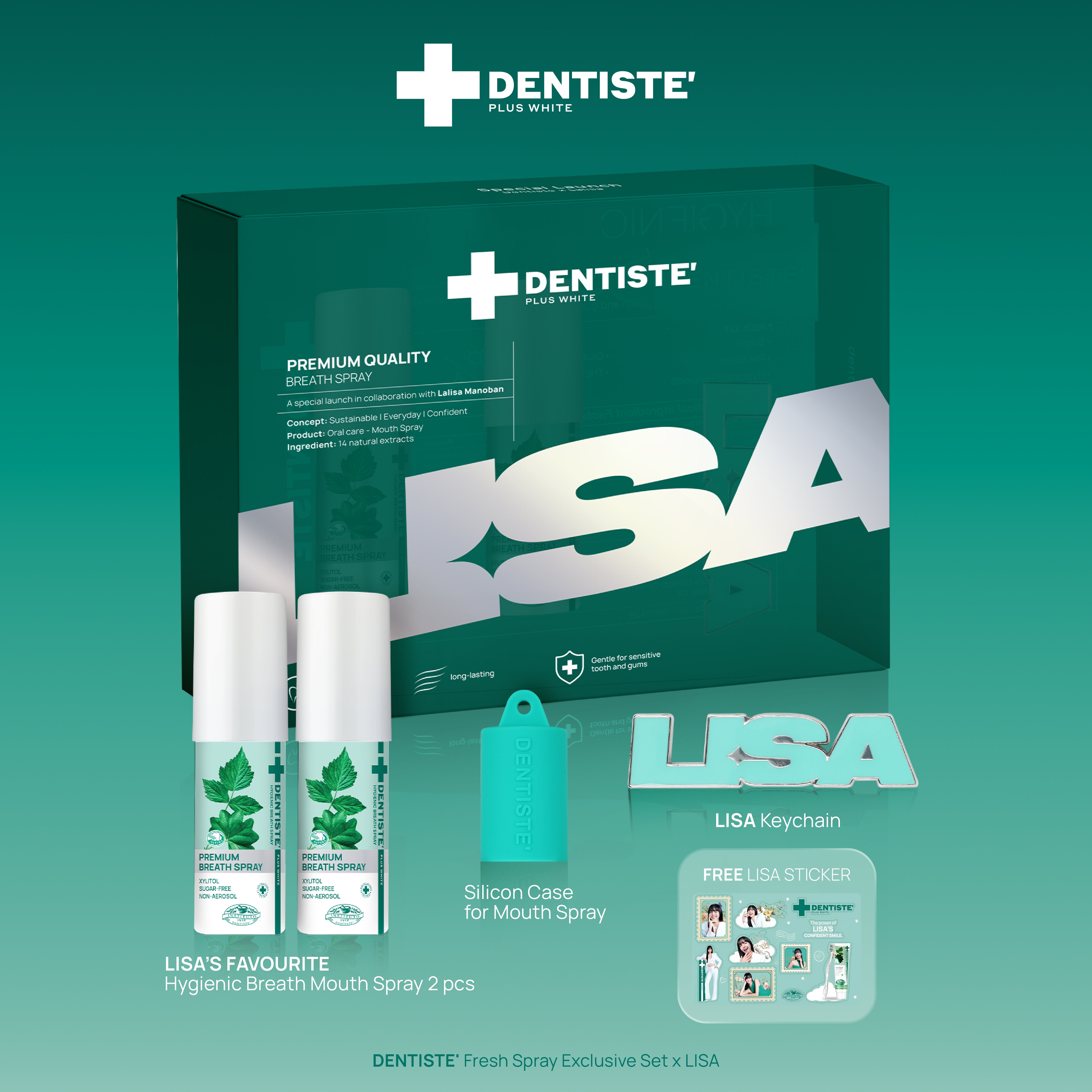 FRESH SPRAY EXCLUSIVE SET X LISA – Dentiste