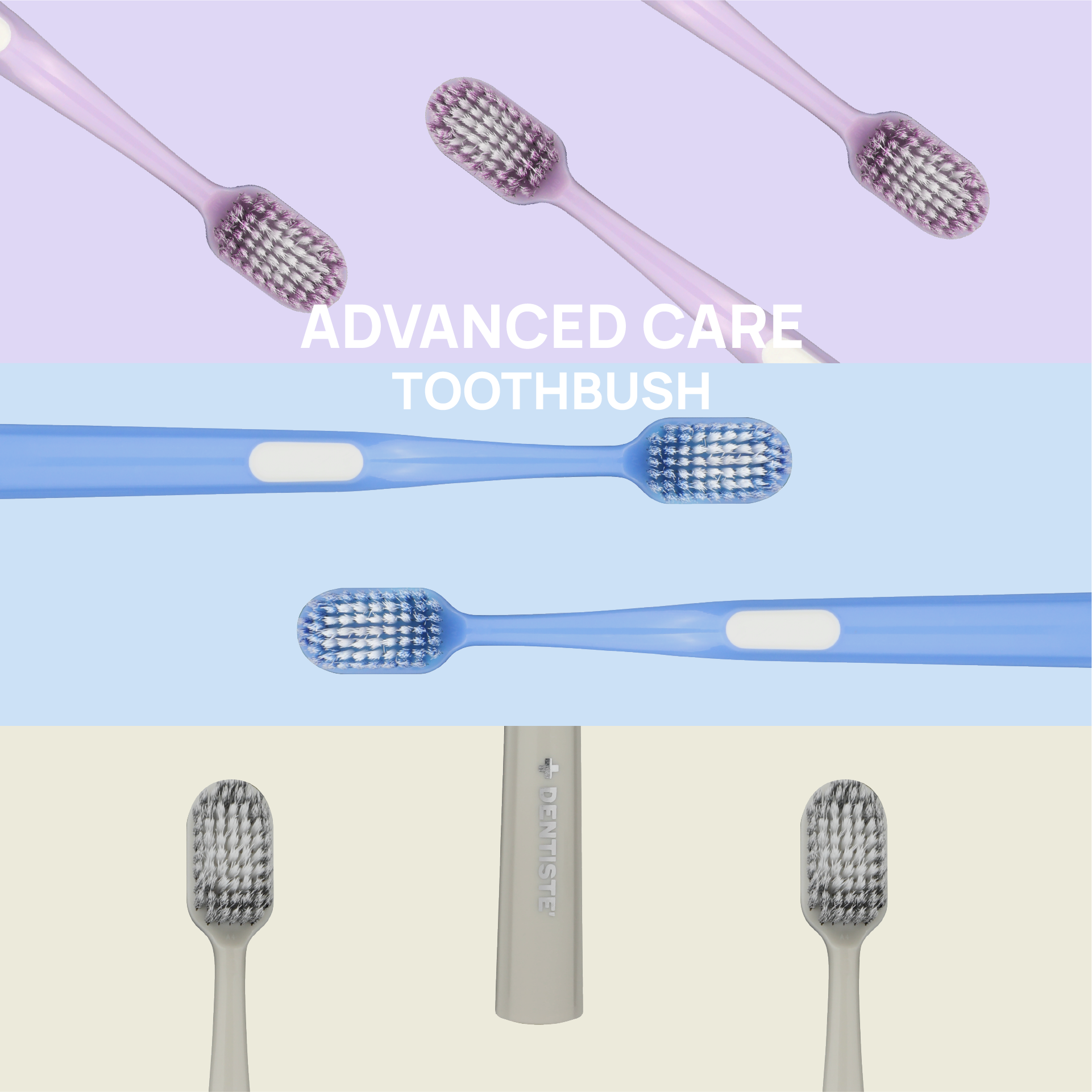 Advance & Premium Toothbrush With Blister Card