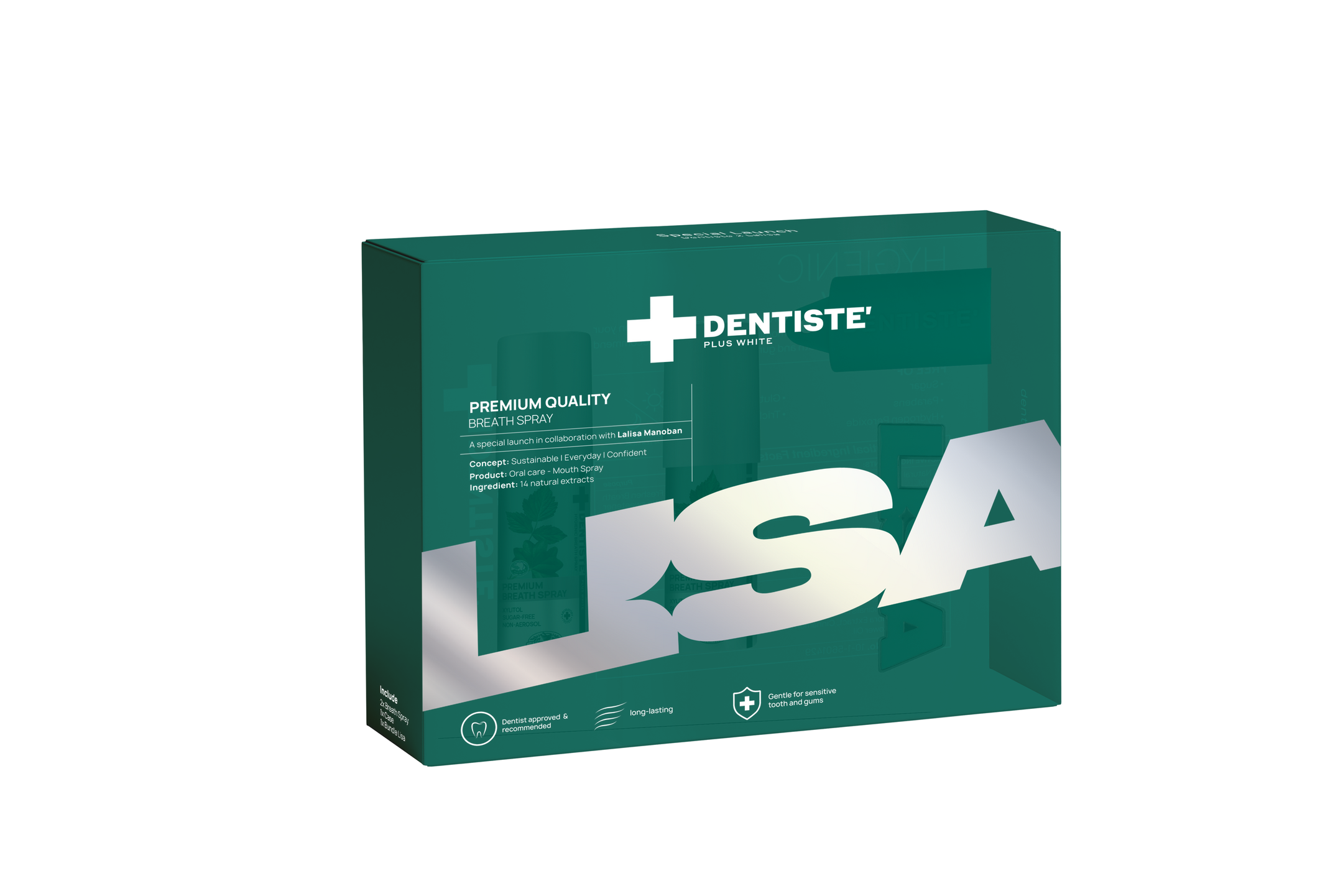 Pre-Order [Limited Edition] DENTISTE' ON THE GO - FRESH SPRAY EXCLUSIVE SET X LISA