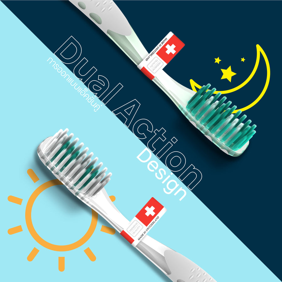 [Limited] Super Dose (Premium & Natural White Toothpaste 350 g. + Day & Night Time Toothbrushes) - Image 11