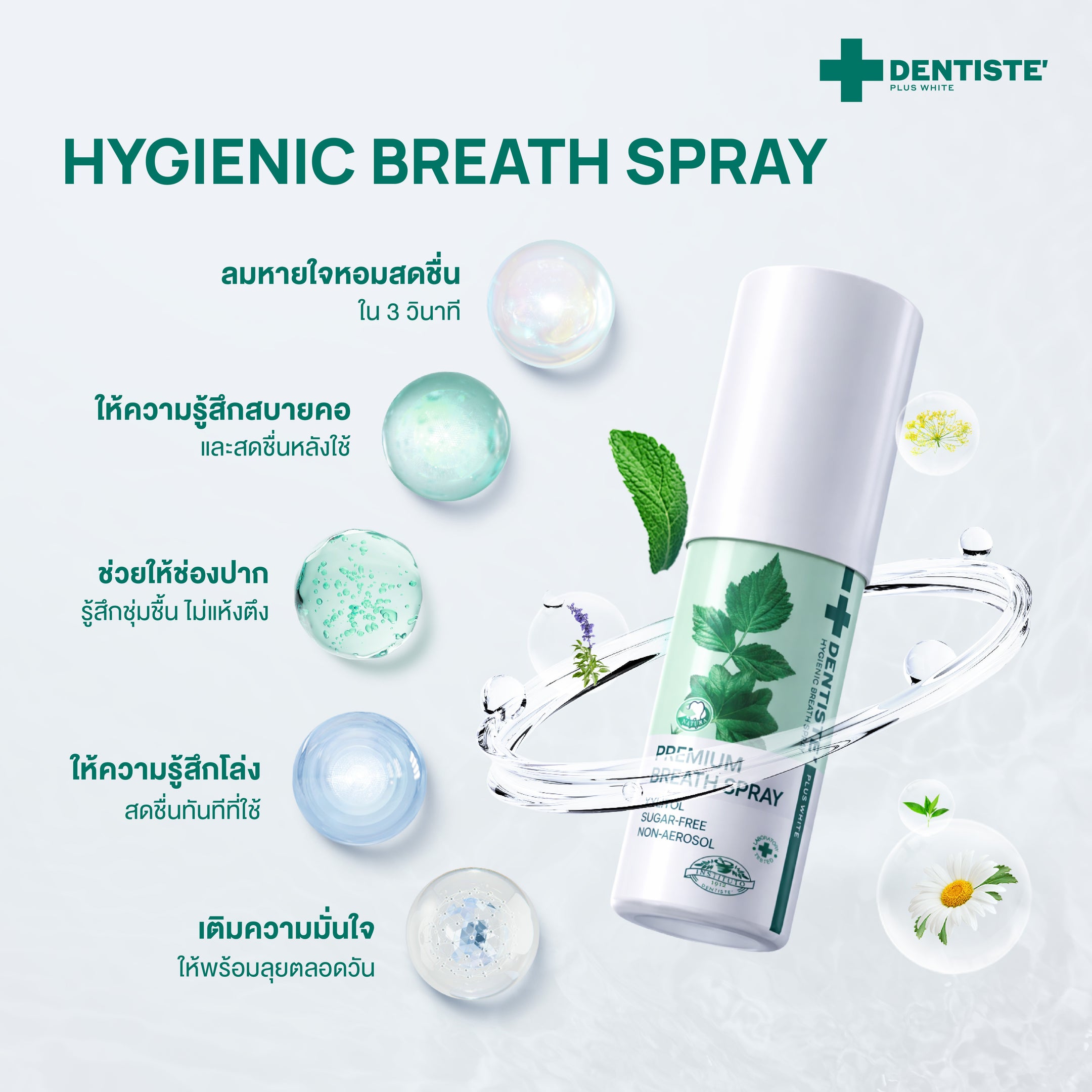 Pre-Order [Limited Edition] DENTISTE' ON THE GO - FRESH SPRAY EXCLUSIVE SET X LISA