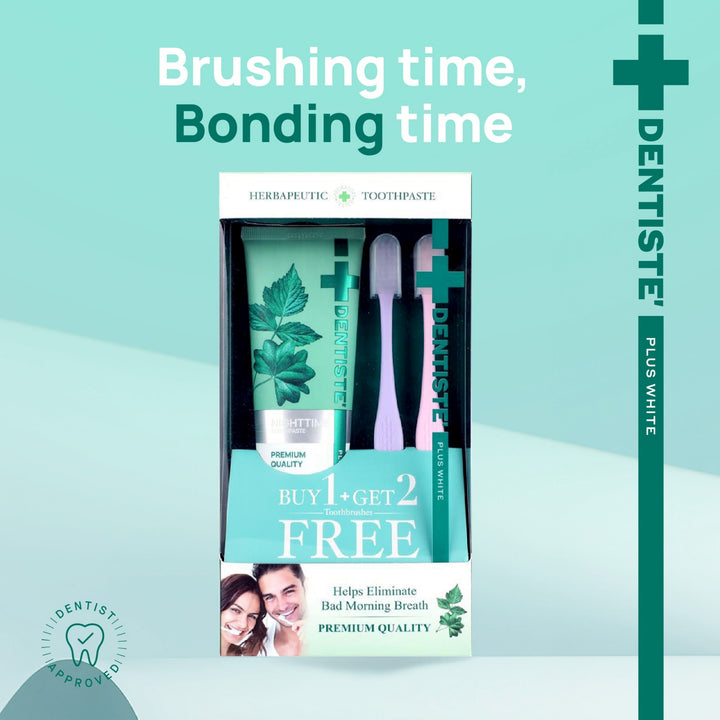 Original Toothpaste 160 g Free Ergonomic Toothbrush