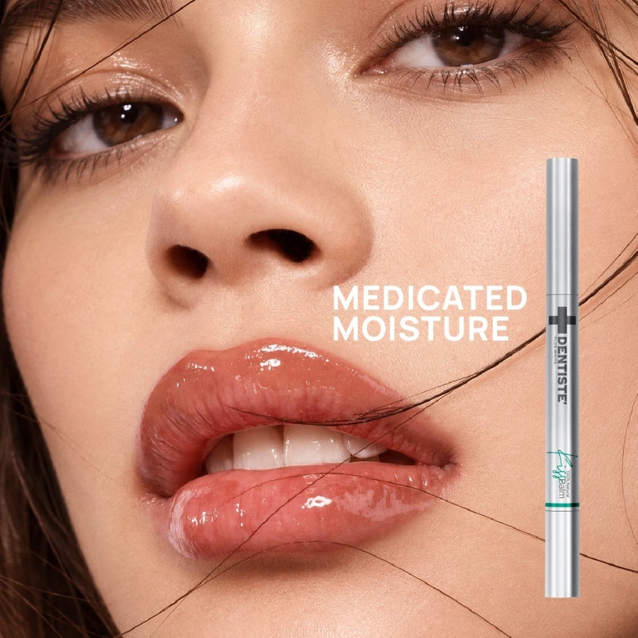 [NEW!] Dentiste' 100% Natural Kiss Lip Balm Fresh Mint / Fresh Lemon 1.5 g.