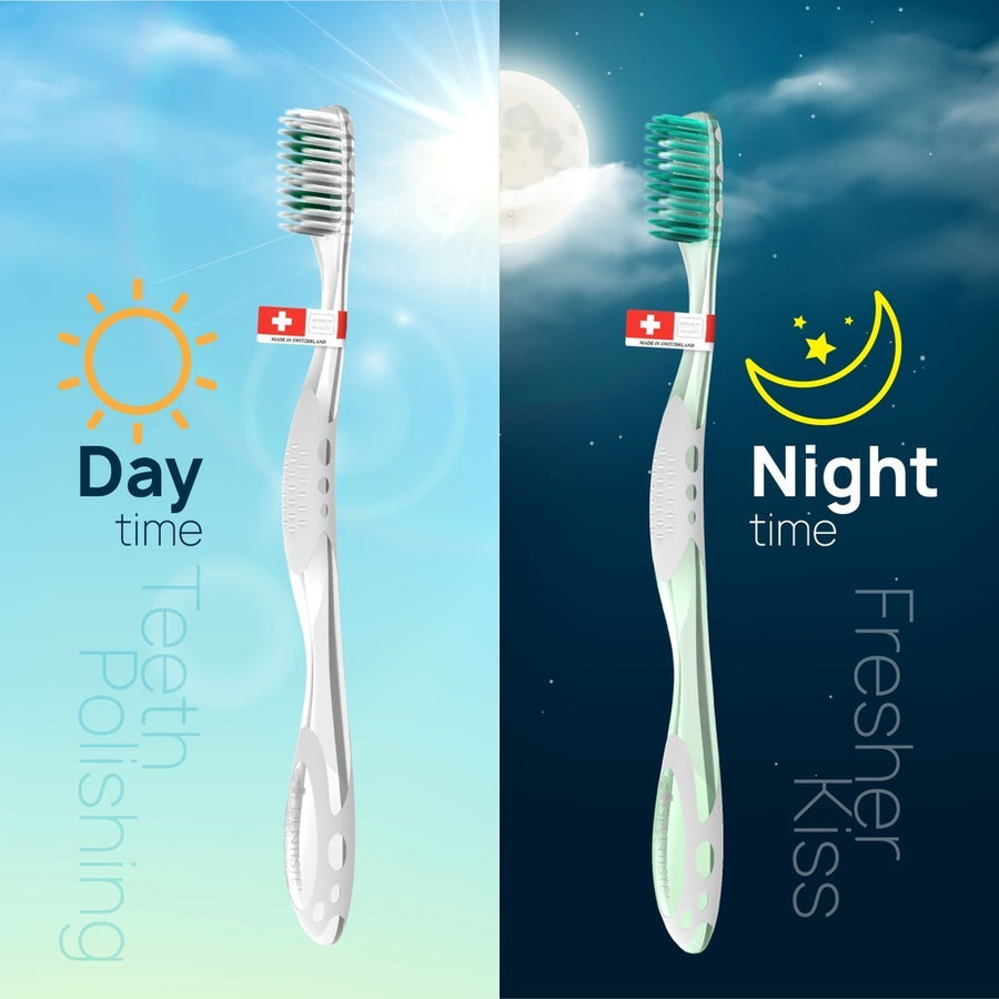 [Limited] Super Dose (Premium & Natural White Toothpaste 350 g. + Day & Night Time Toothbrushes) - Image 9