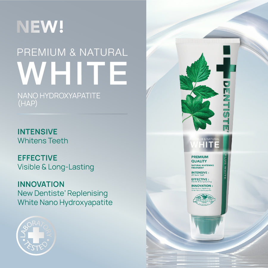 [Limited] Super Dose (Premium & Natural White Toothpaste 350 g. + Day & Night Time Toothbrushes) - Image 2