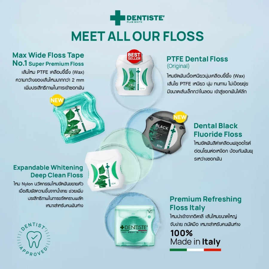 Premium Refreshing Floss Italy