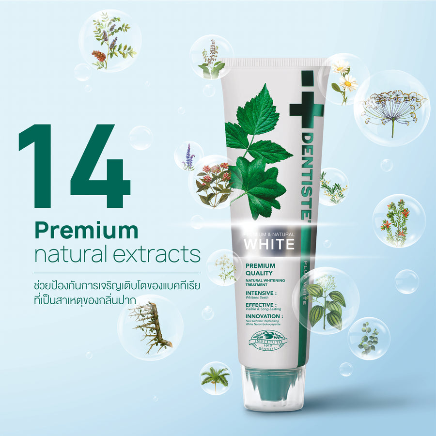 [Limited] Super Dose (Premium & Natural White Toothpaste 350 g. + Day & Night Time Toothbrushes) - Image 6
