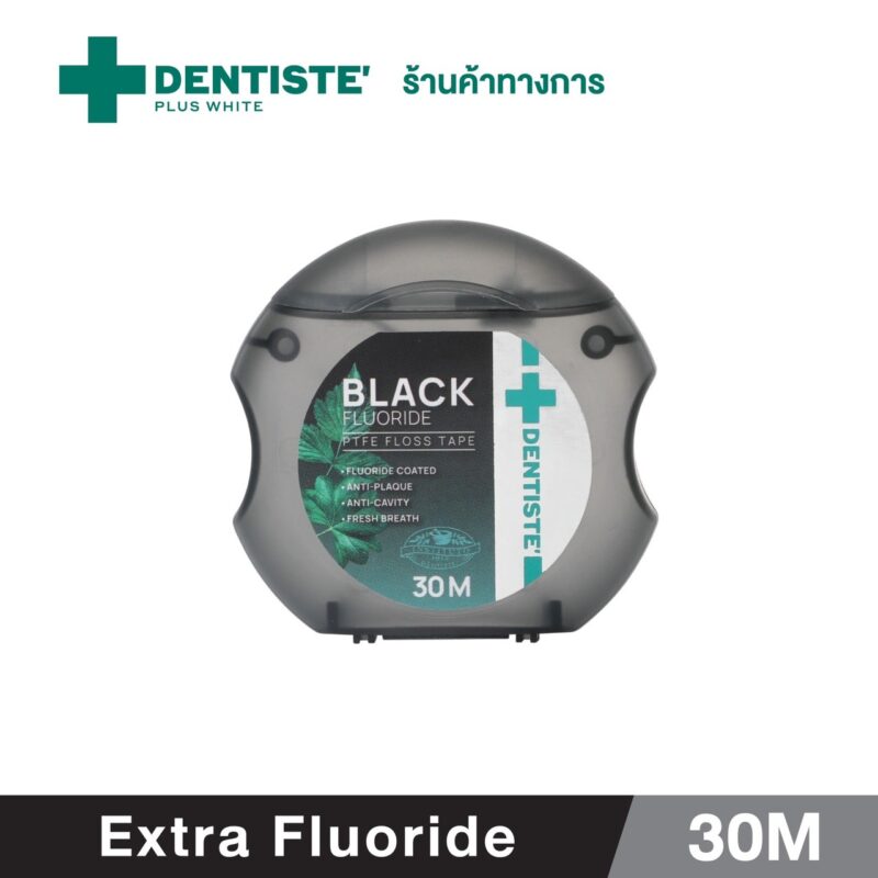 Dentiste Dental Black PTFE Floss Tape with Fuloride 30m. – Dentiste ...